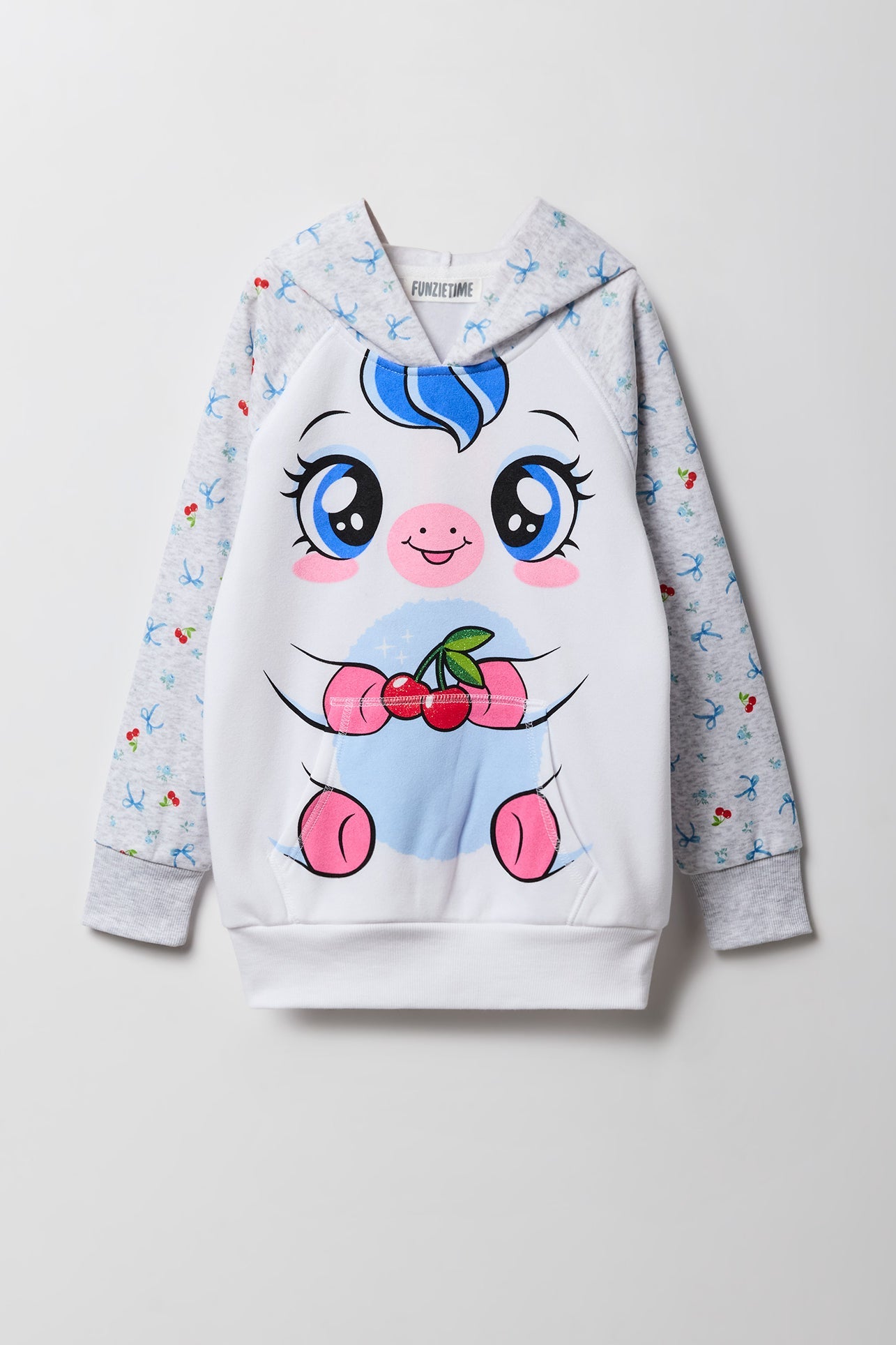 Girls Fleece Character Hoodie
