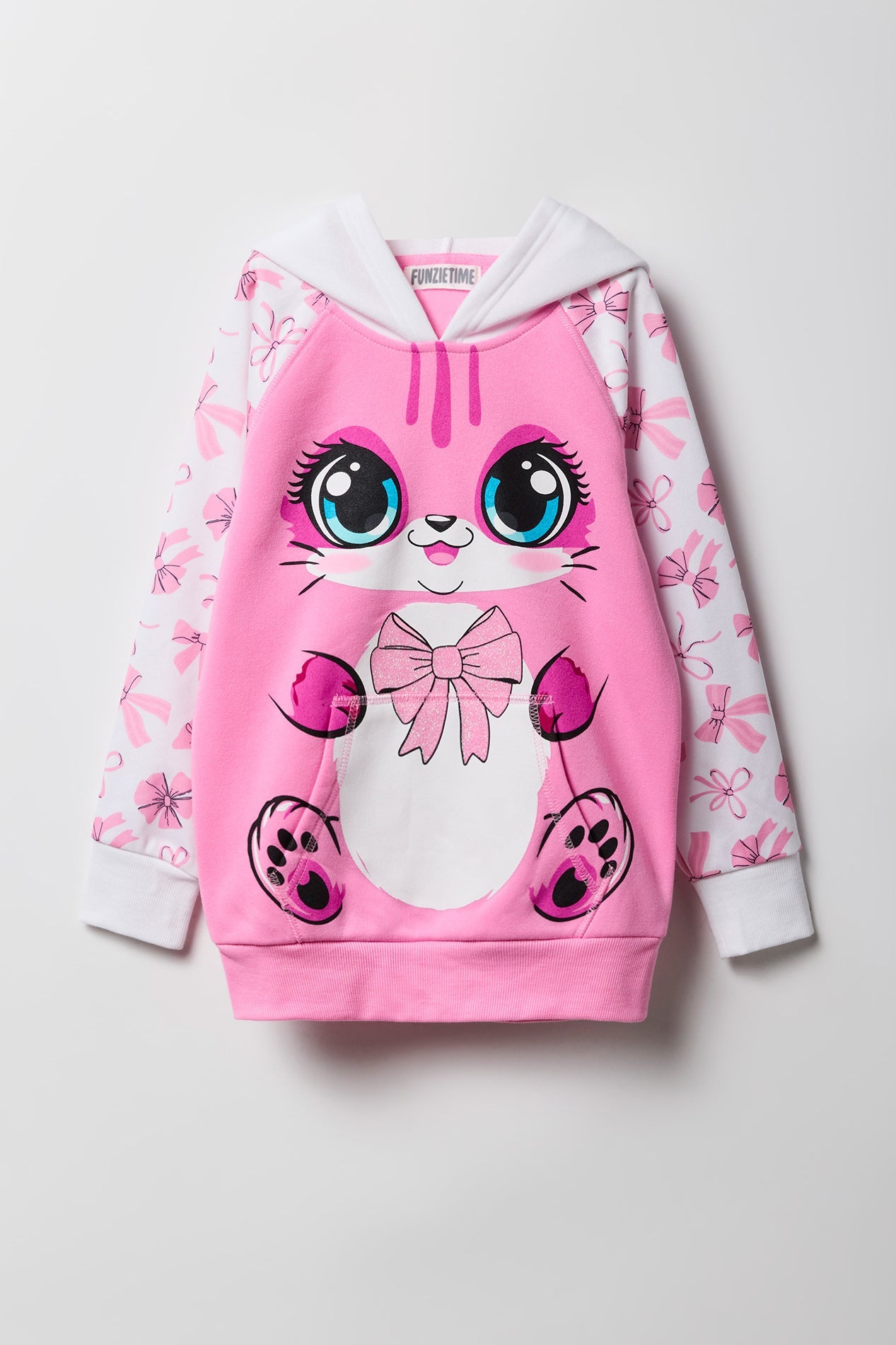 Girls Fleece Character Hoodie