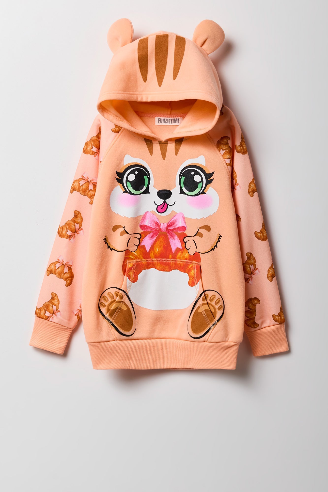 Girls Fleece Character Hoodie
