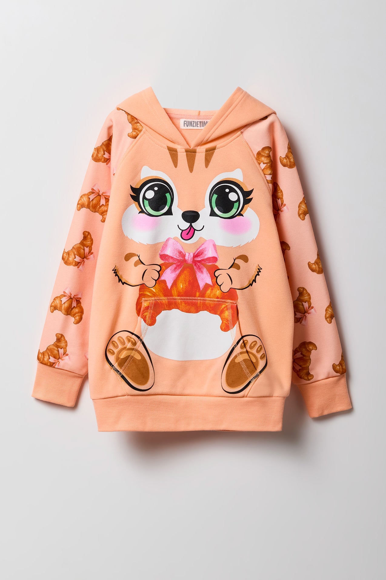 Girls Fleece Character Hoodie