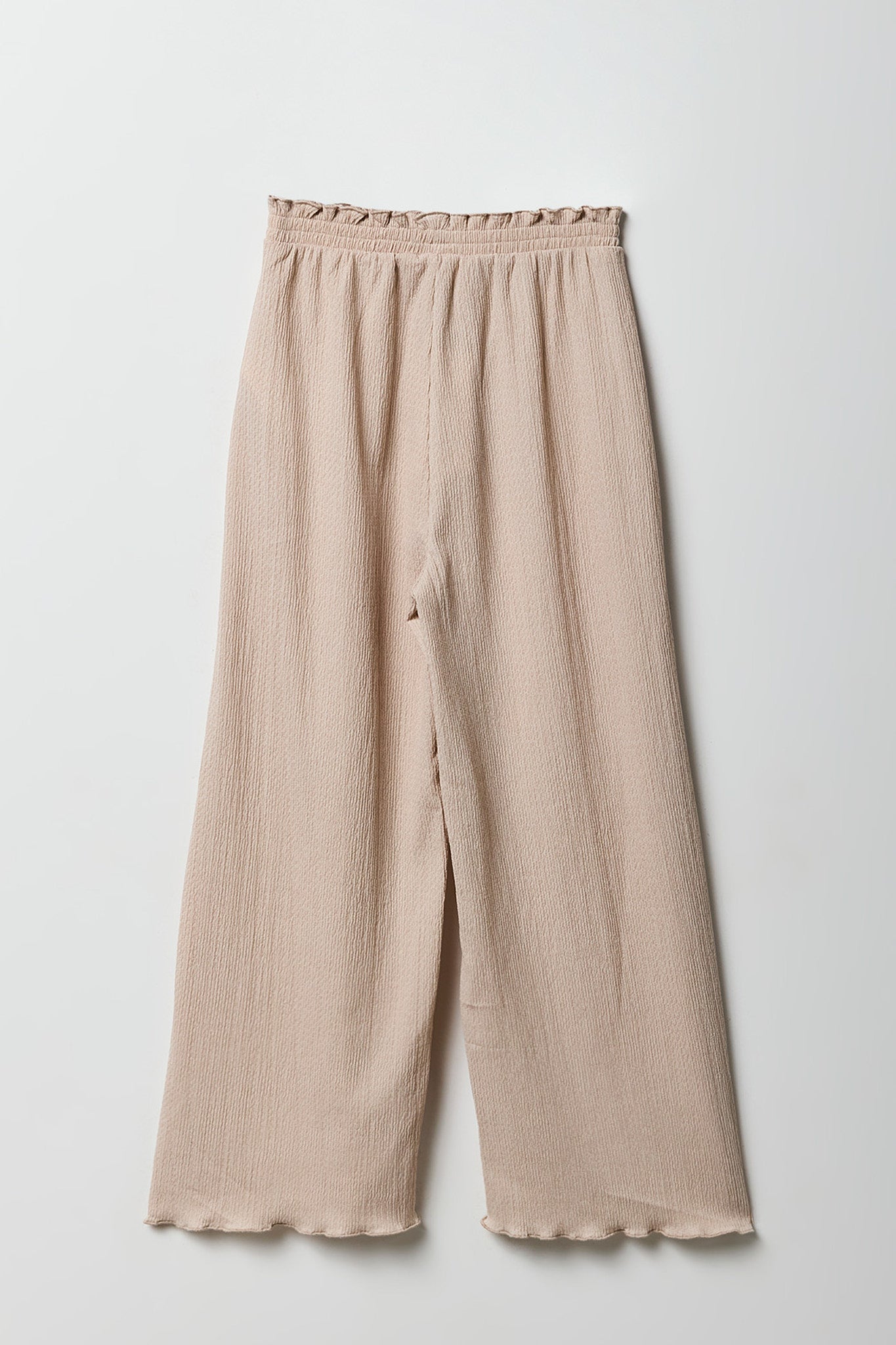 Girls Crinkle Wide Leg Pant