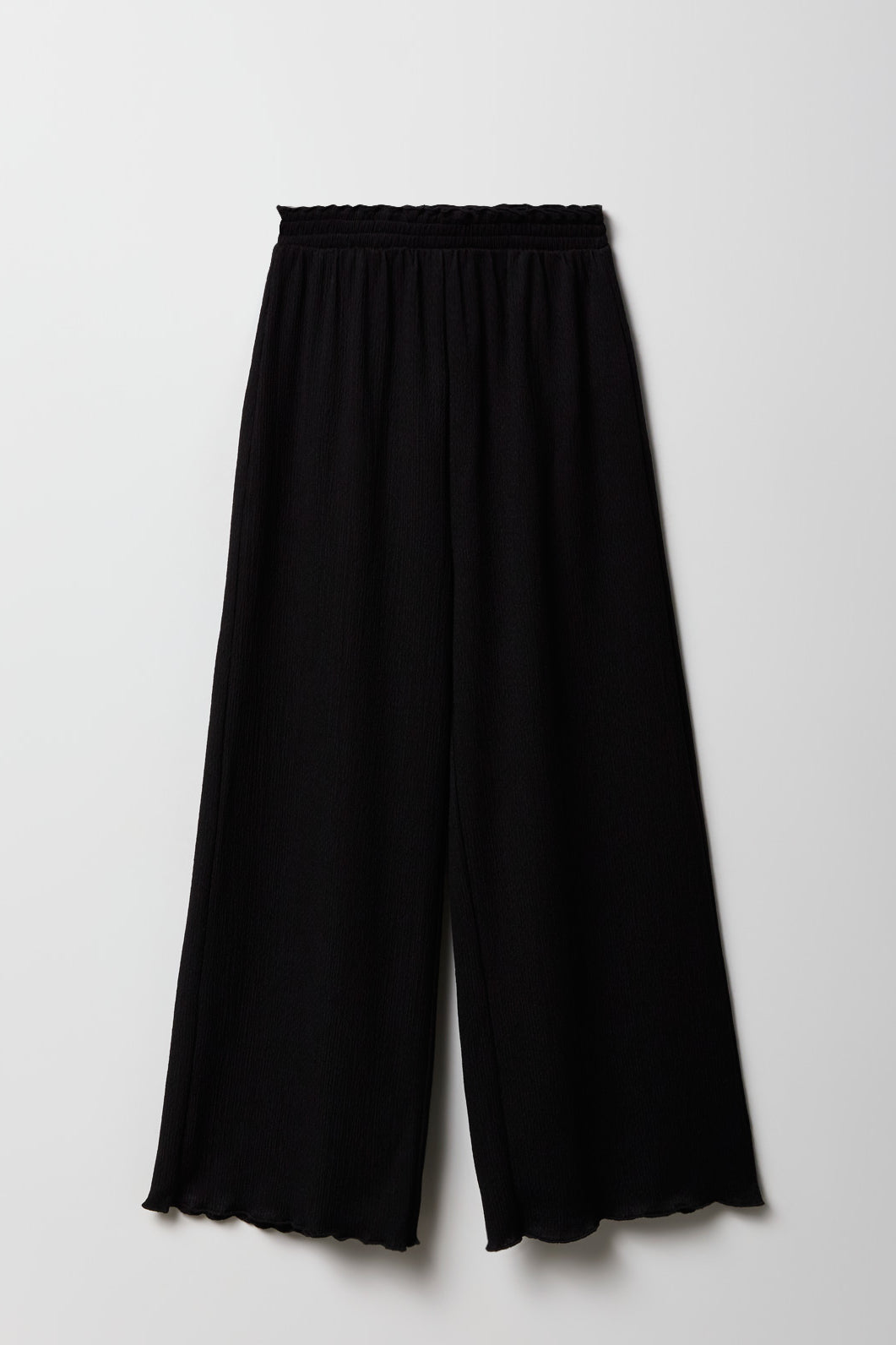 Girls Crinkle Wide Leg Pant