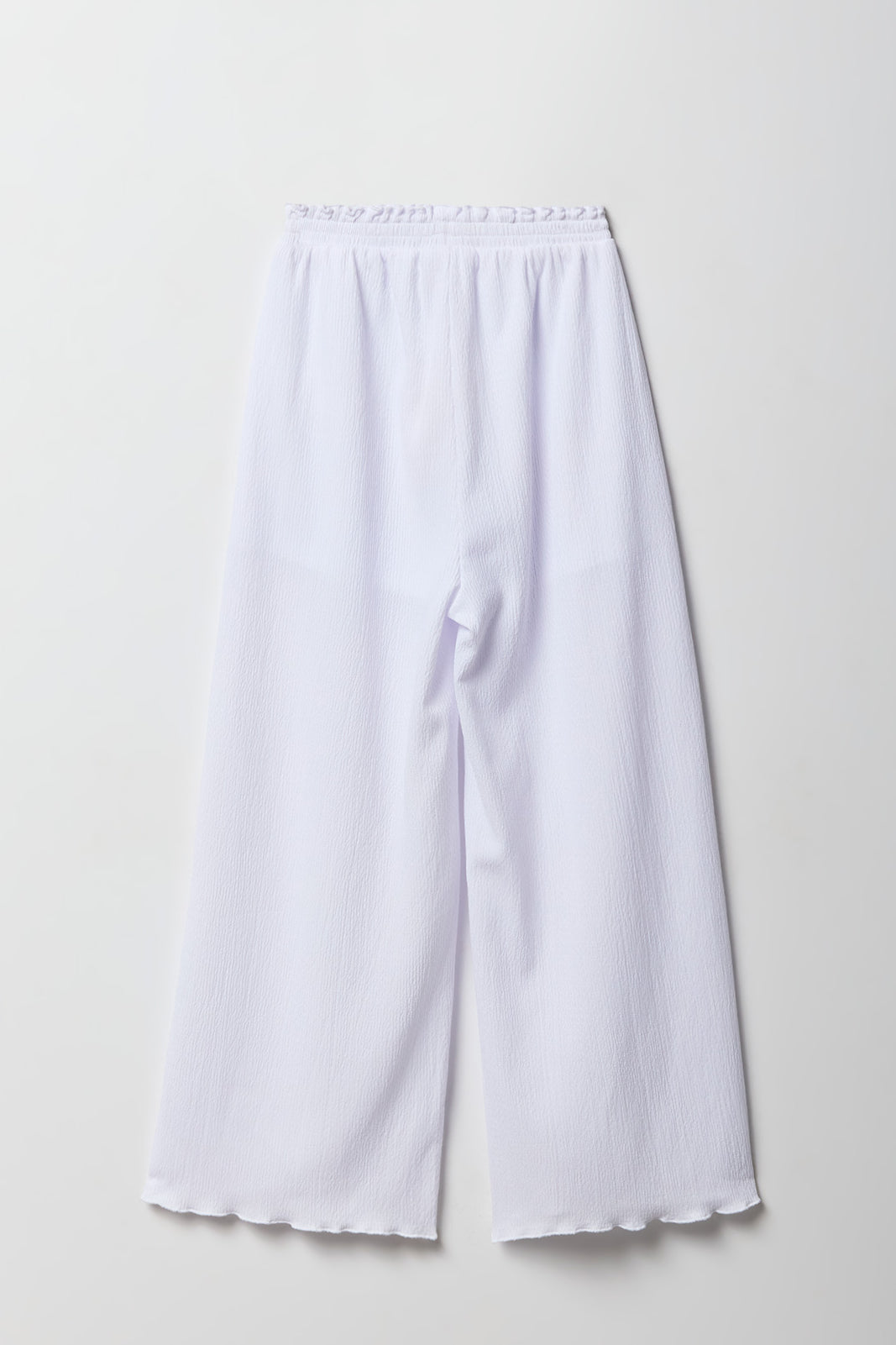 Girls Crinkle Wide Leg Pant
