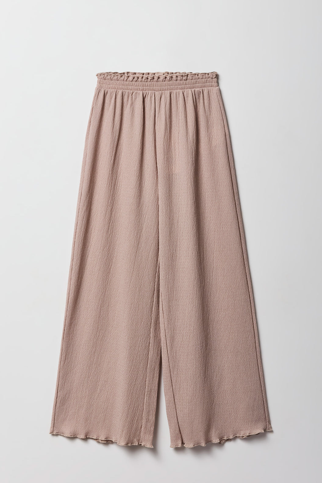 Girls Crinkle Wide Leg Pant
