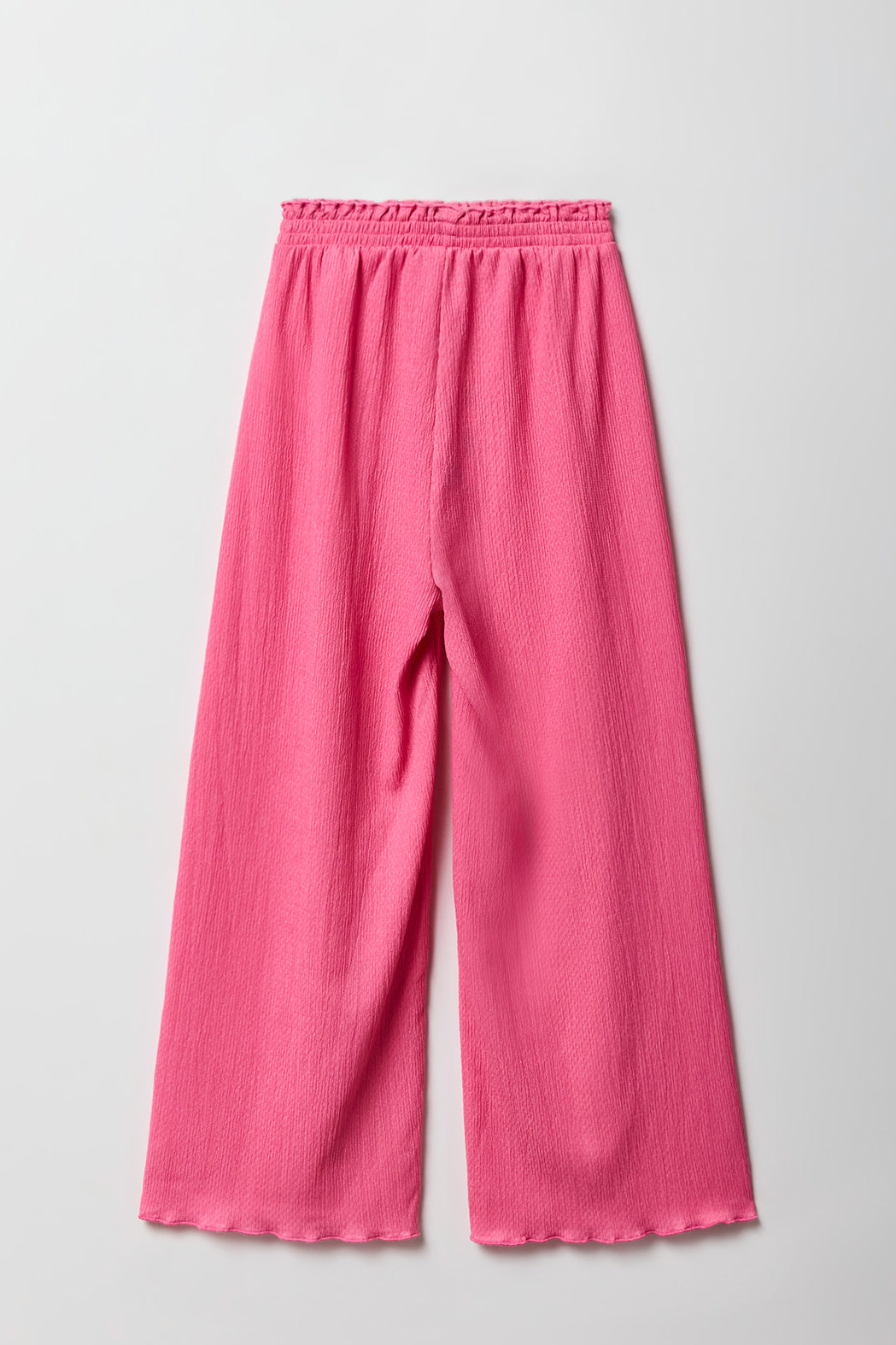 Girls Crinkle Wide Leg Pant
