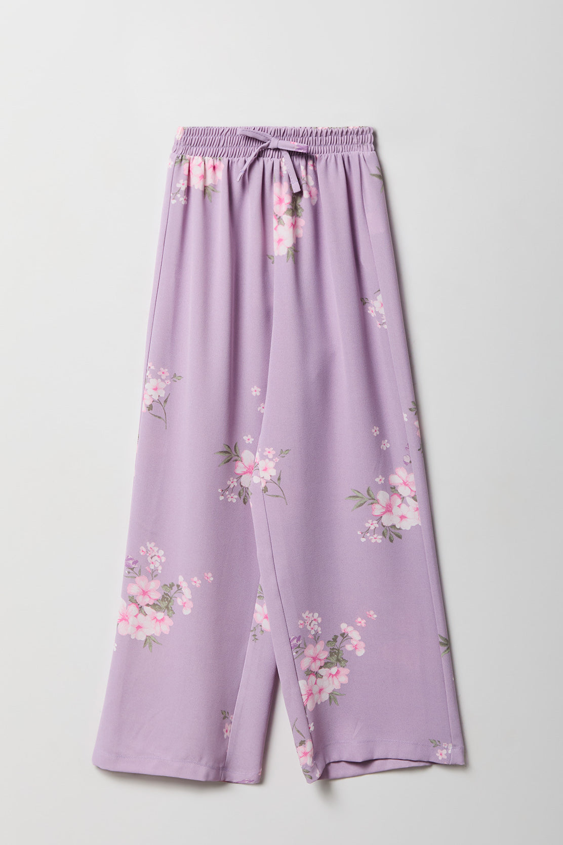 Girls Flowy Wide Leg Dress Pant