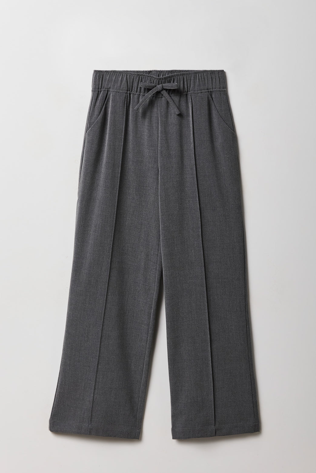 Girls Pleated Wide Leg Pant