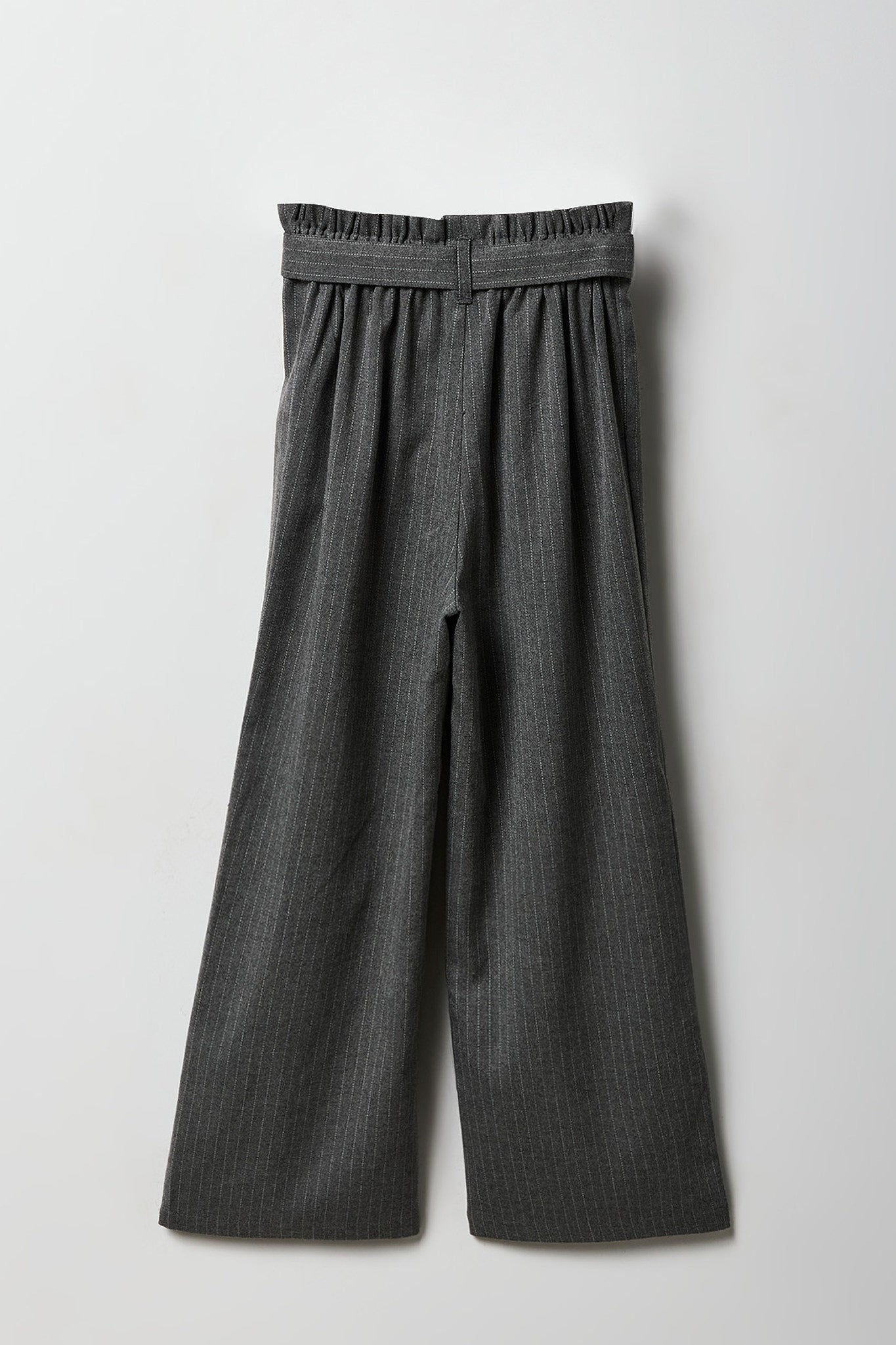 Girls Belted Wide Leg Paperbag Pant