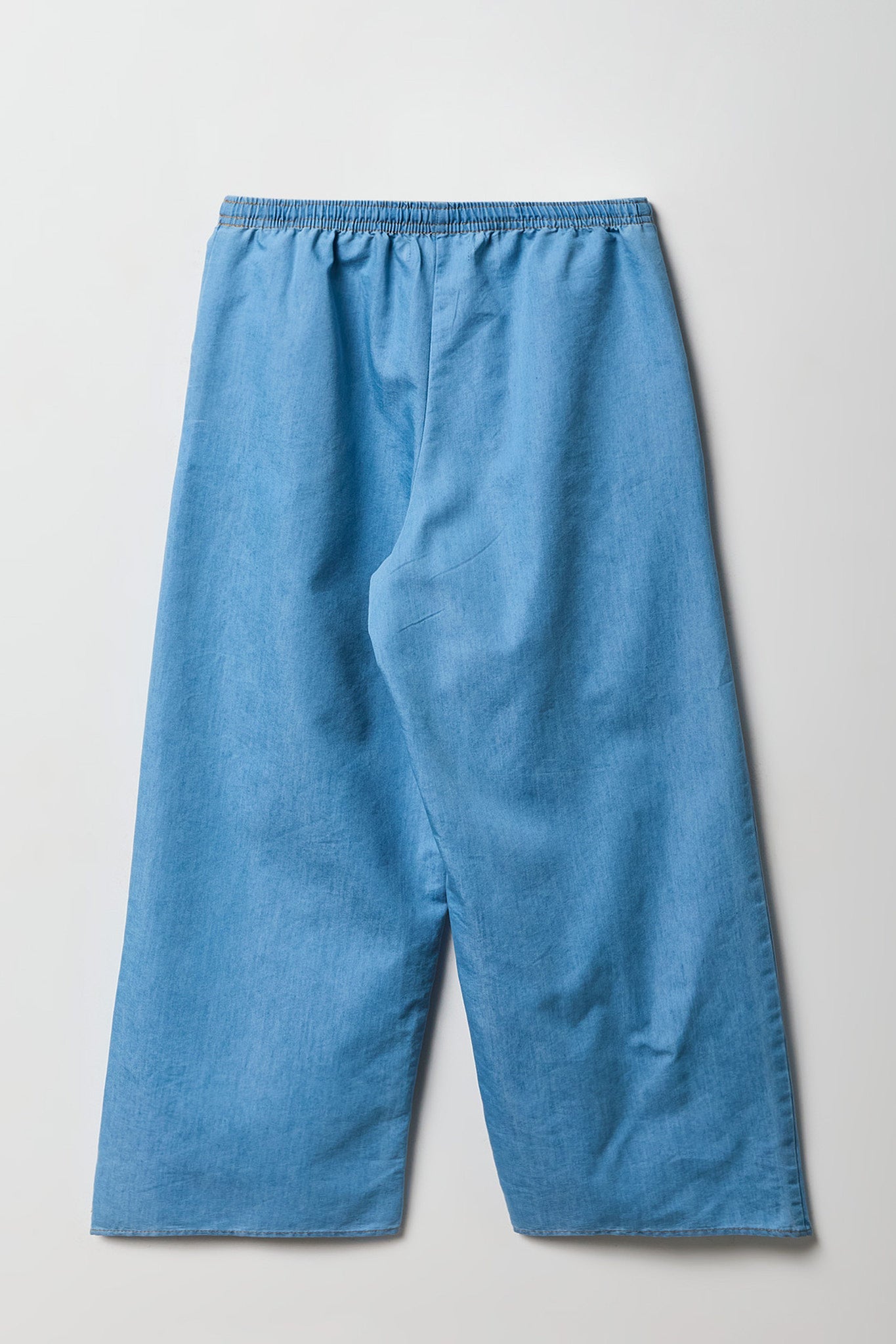 Girls Denim Wide Leg Pant