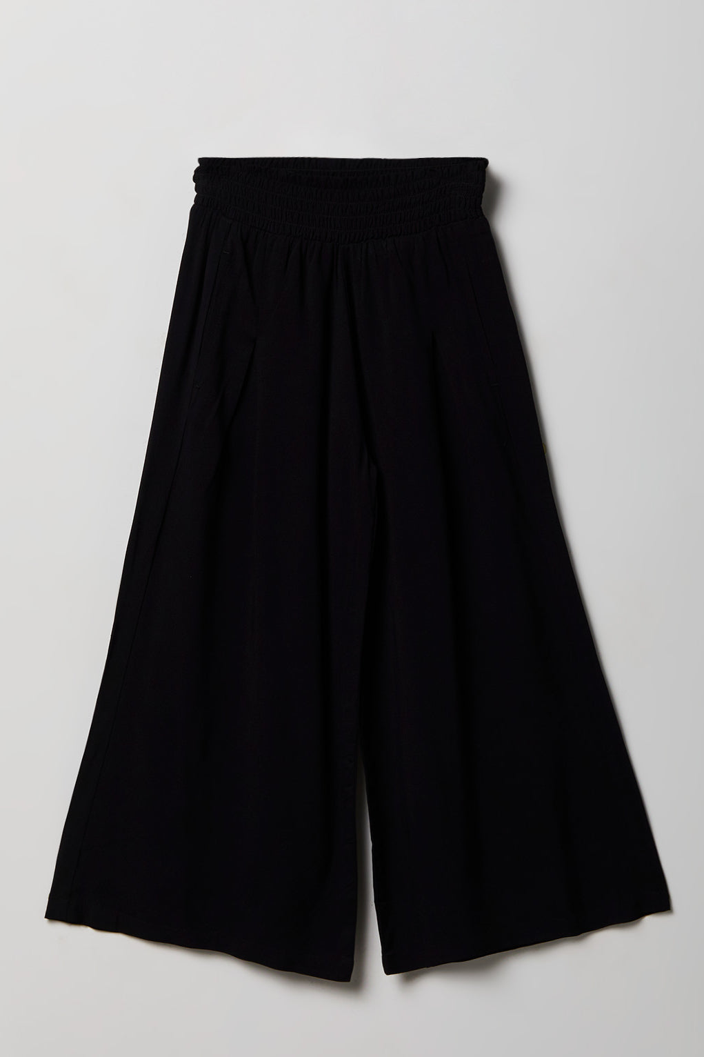 Girls Smocked Waist Palazzo Pant