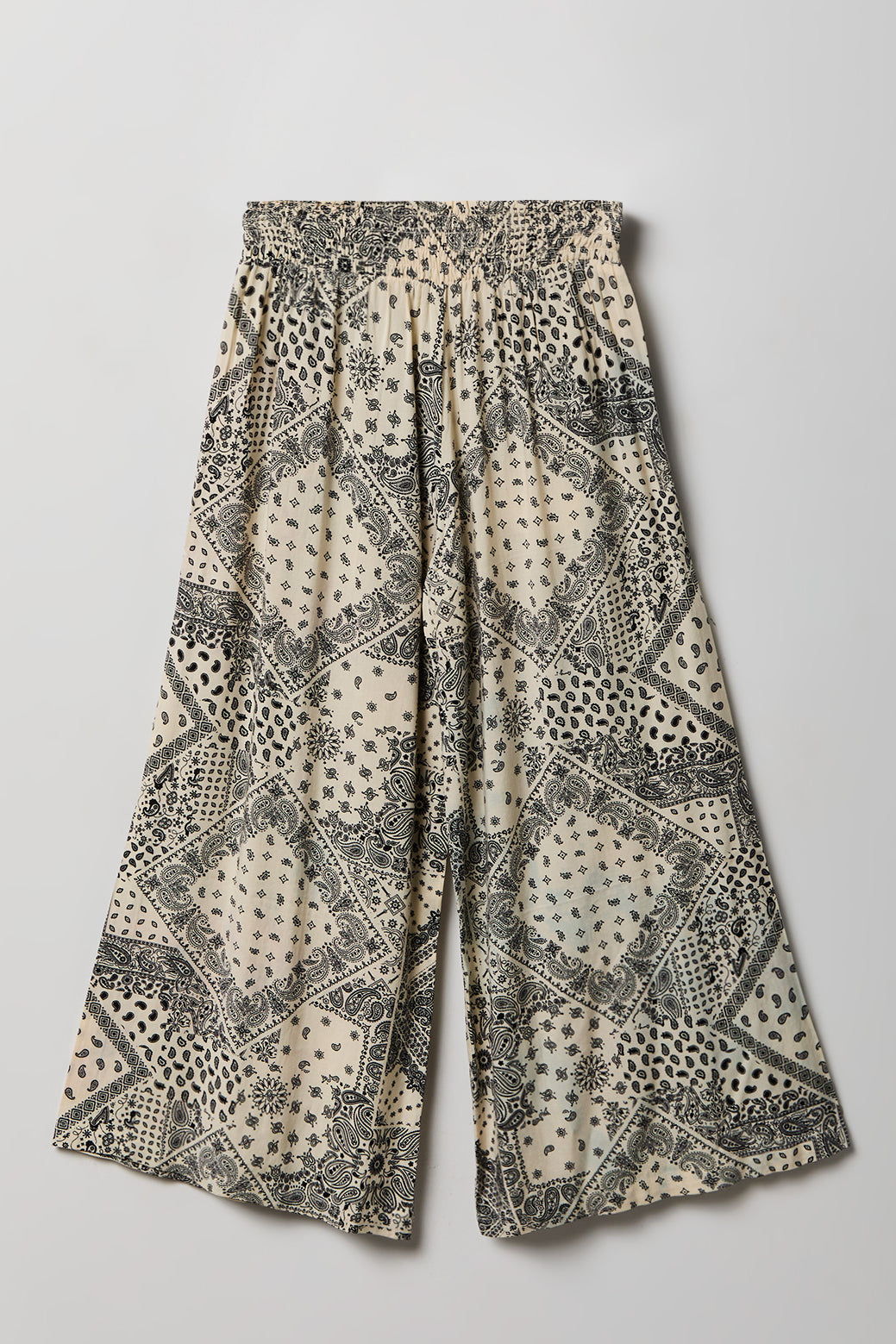 Girls Smocked Waist Palazzo Pant