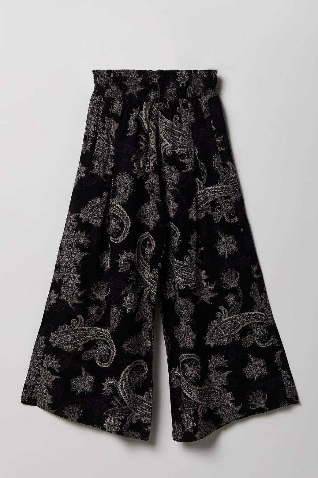 Girls Smocked Waist Palazzo Pant
