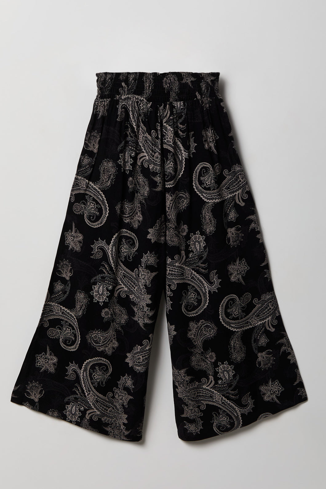 Girls Smocked Waist Palazzo Pant