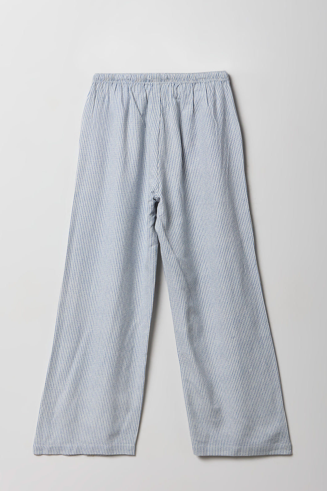 Girls Linen-Blend Wide Leg Pant
