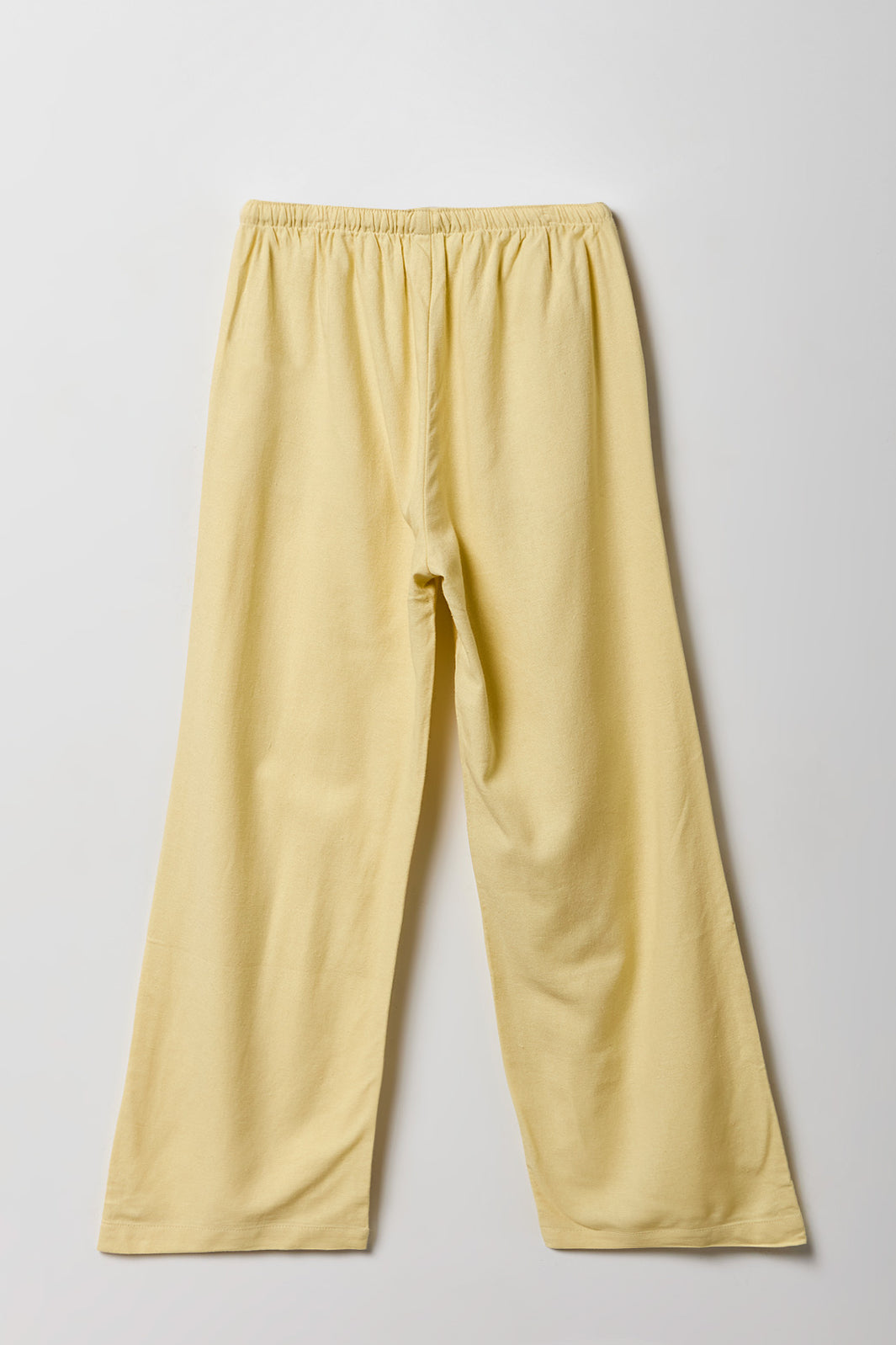 Girls Linen-Blend Wide Leg Pant