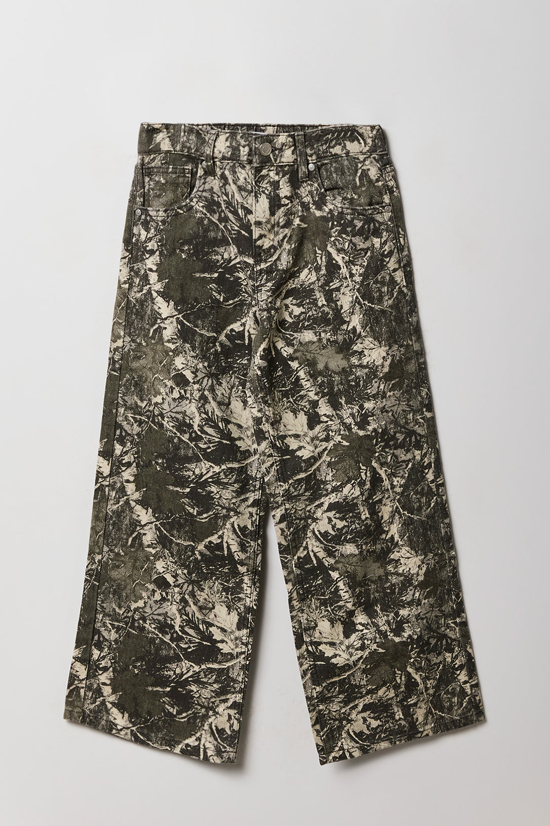 Girls Baggy Pant with Bow Embroidery