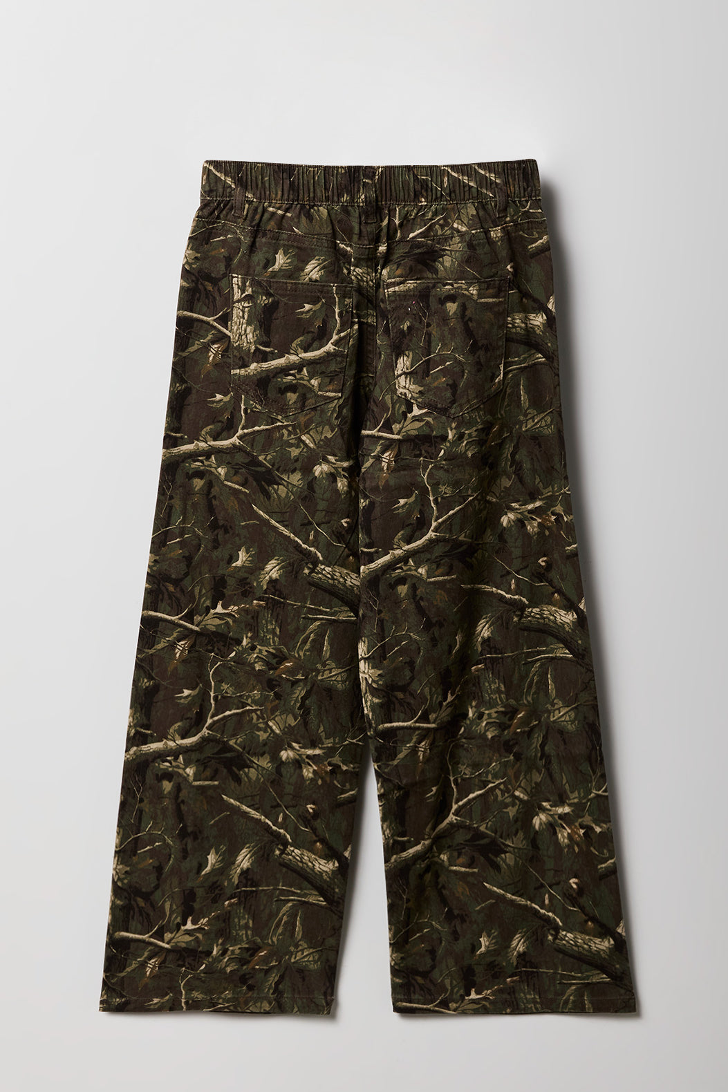 Girls Graffiti Mid Rise Wide Leg Pant