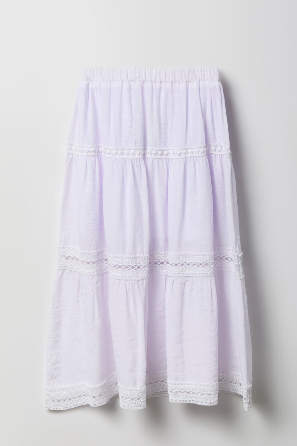Girls Tiered Maxi Skirt