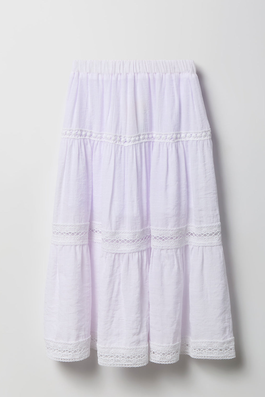 Girls Tiered Maxi Skirt