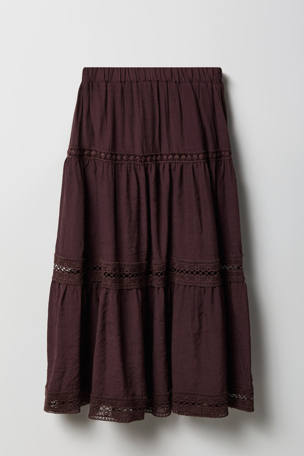 Girls Tiered Maxi Skirt