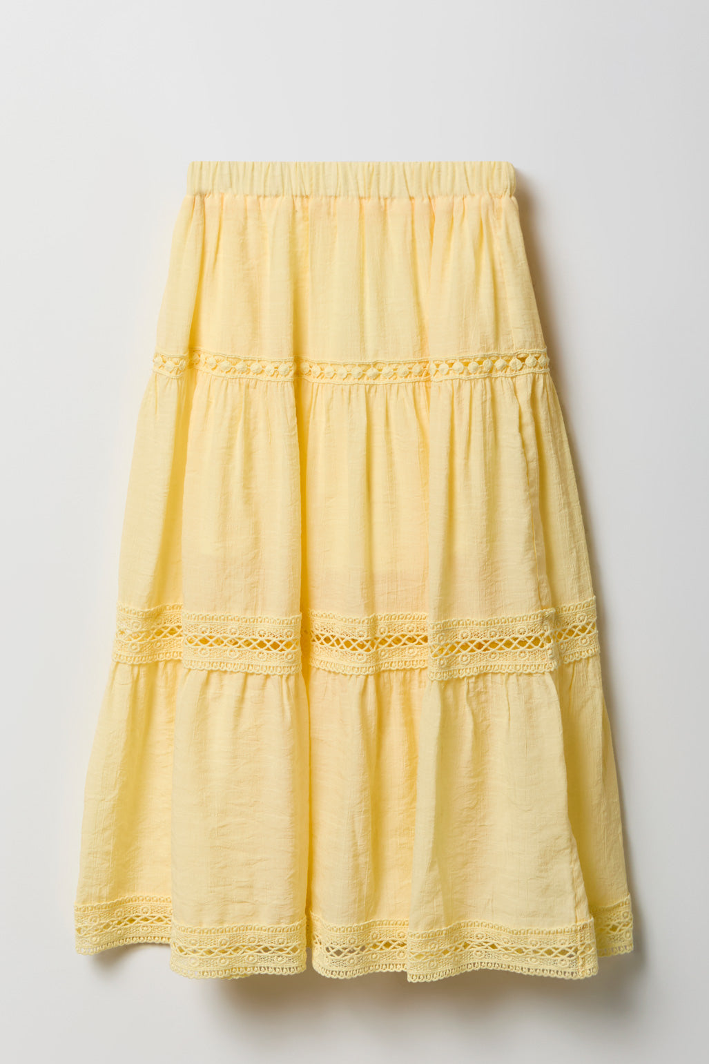 Girls Tiered Maxi Skirt