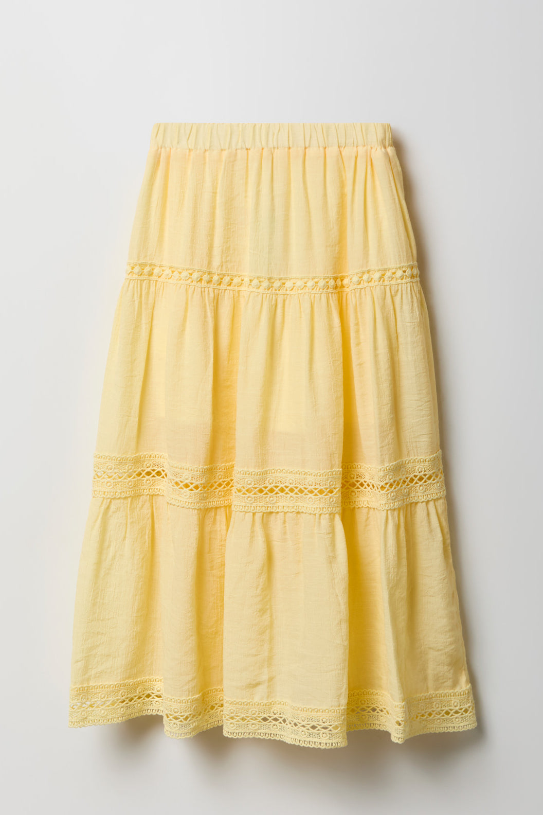 Girls Tiered Maxi Skirt