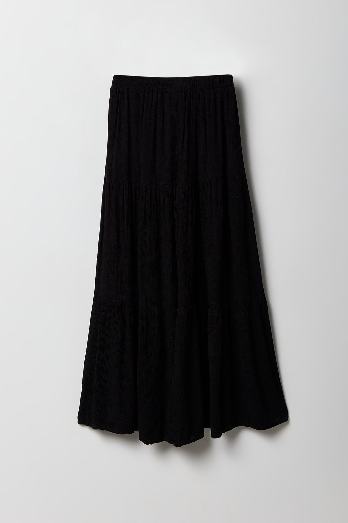 Girls Tiered Maxi Skirt