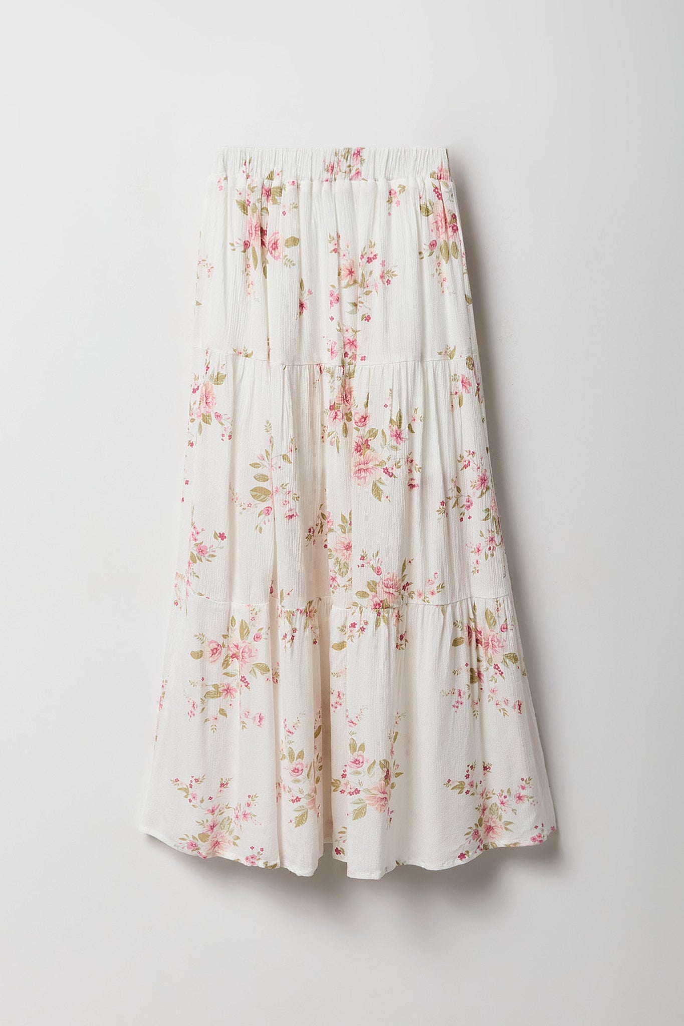 Girls Tiered Maxi Skirt