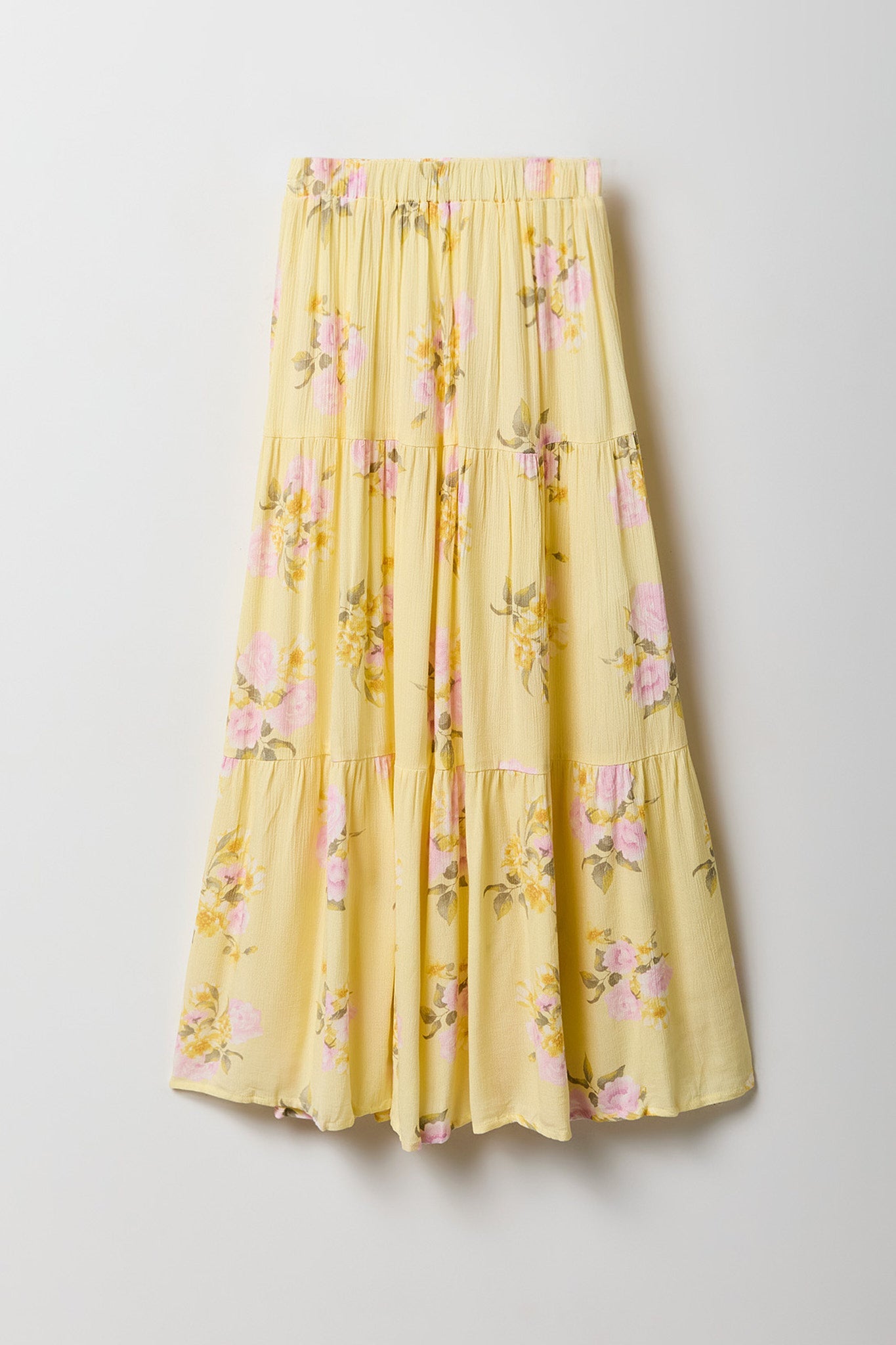 Girls Tiered Maxi Skirt