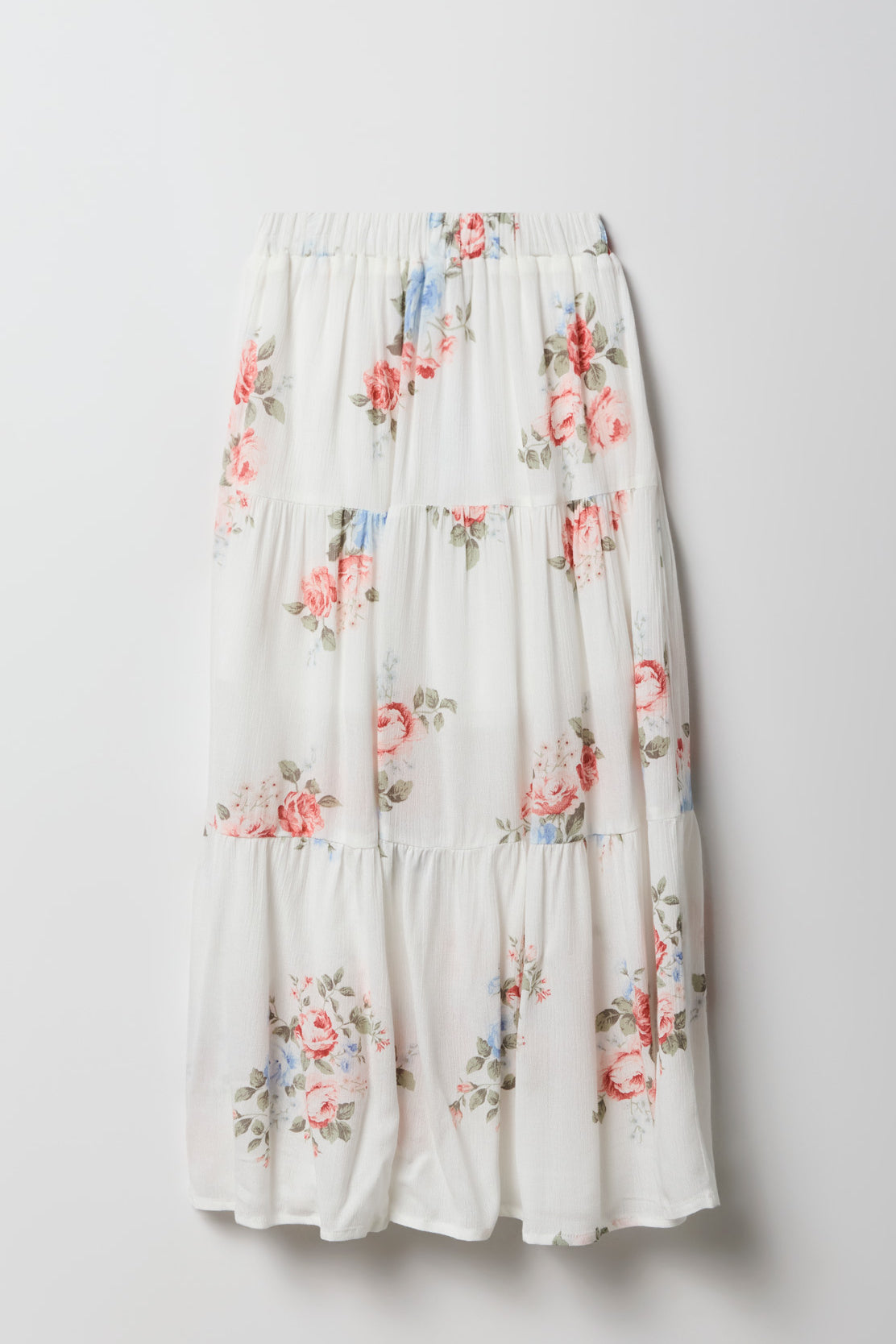 Girls Tiered Maxi Skirt