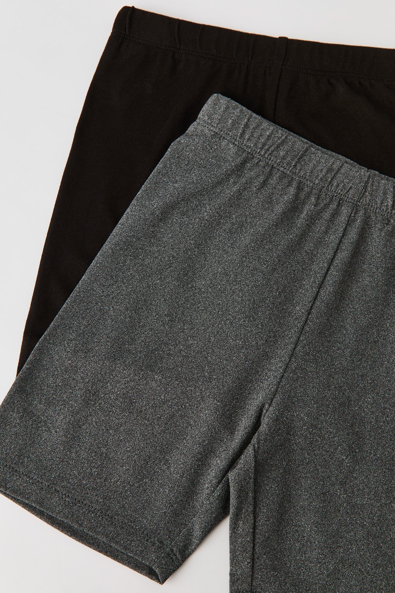 Girls Soft Biker Shorties 4"(2 Pack)