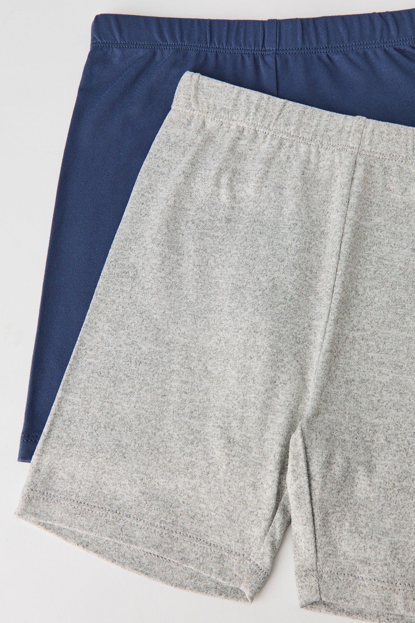 Girls Soft Biker Shorties 4"(2 Pack)