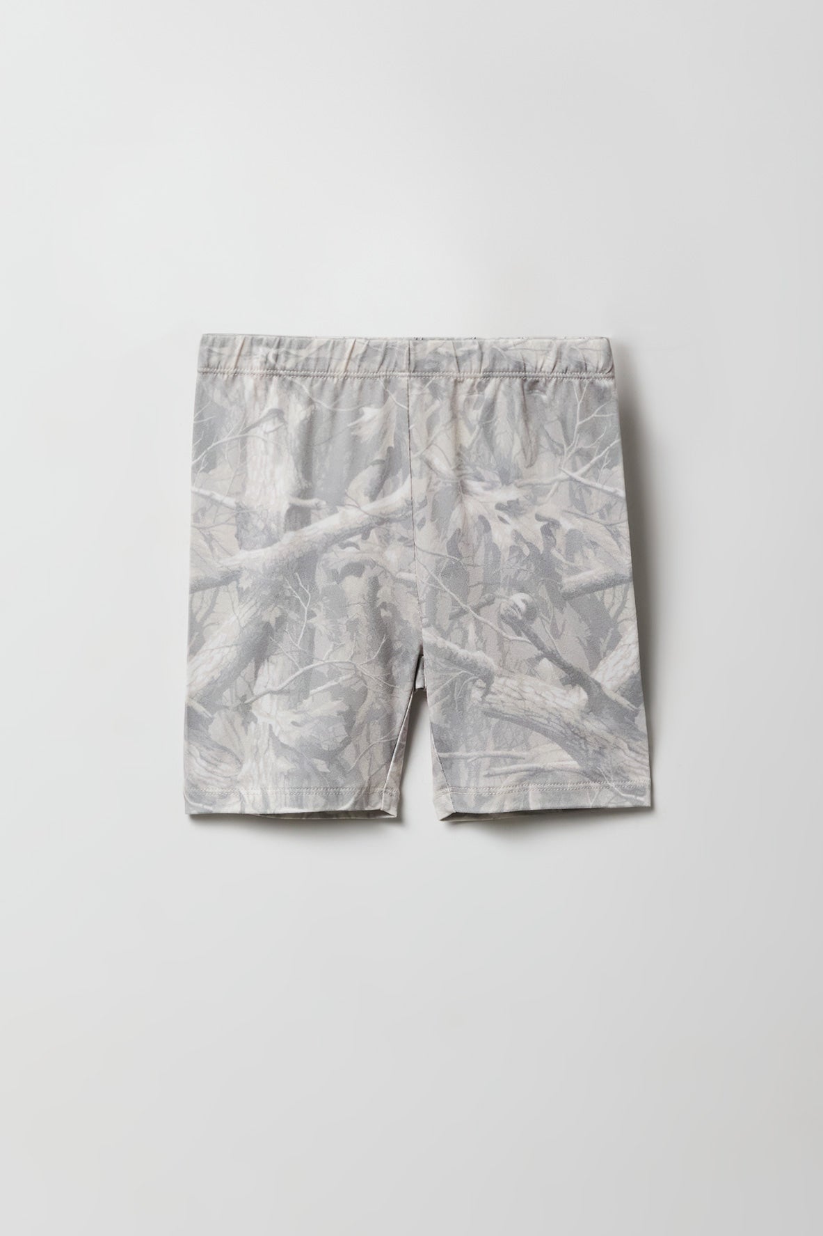 Girls Solid & Printed Biker Shorties (2 Pack)