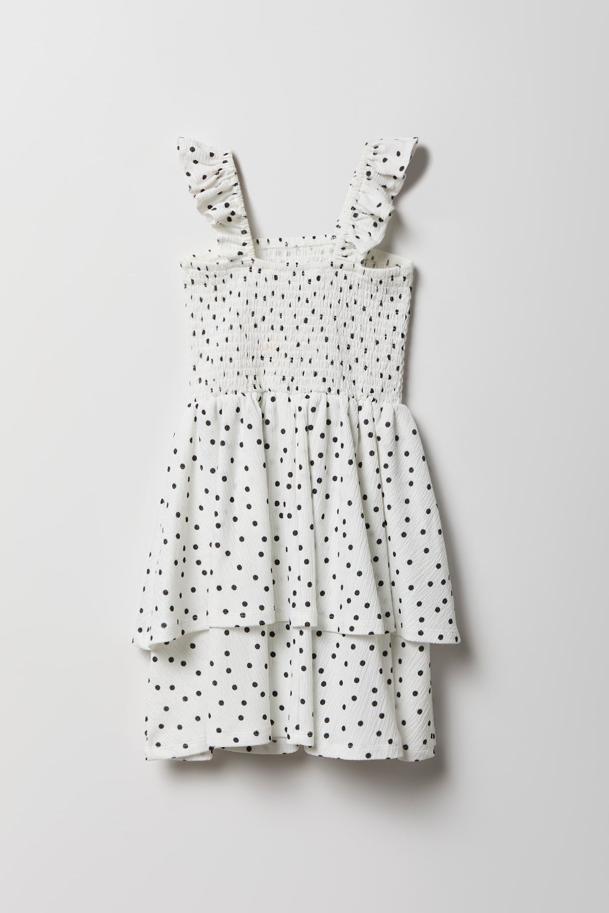 Girls Smocked Tiered Dress