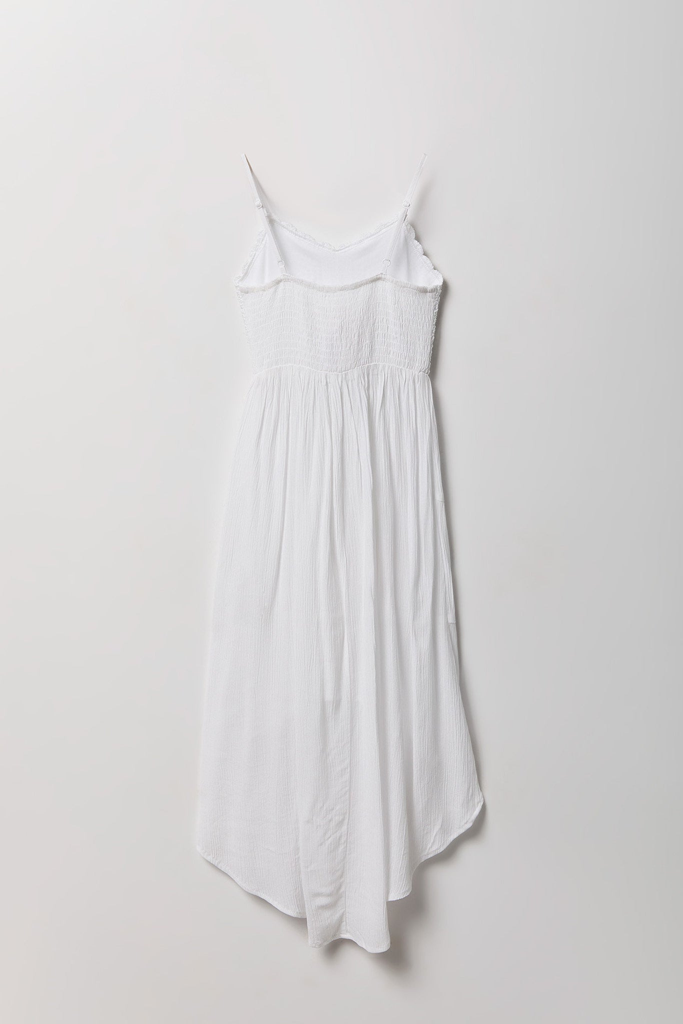 Girls Crochet High-Low Dress