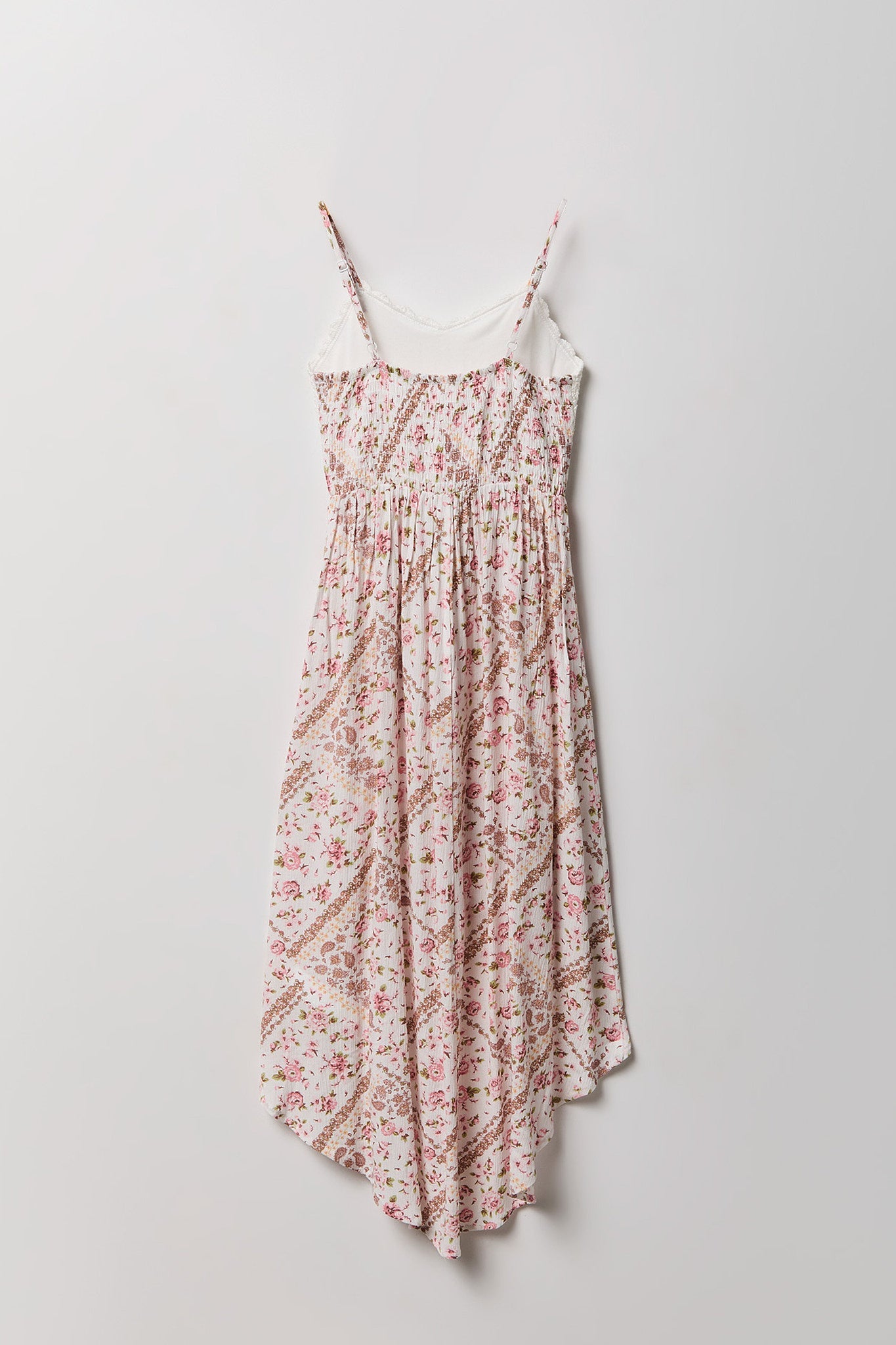 Girls Crochet High-Low Dress