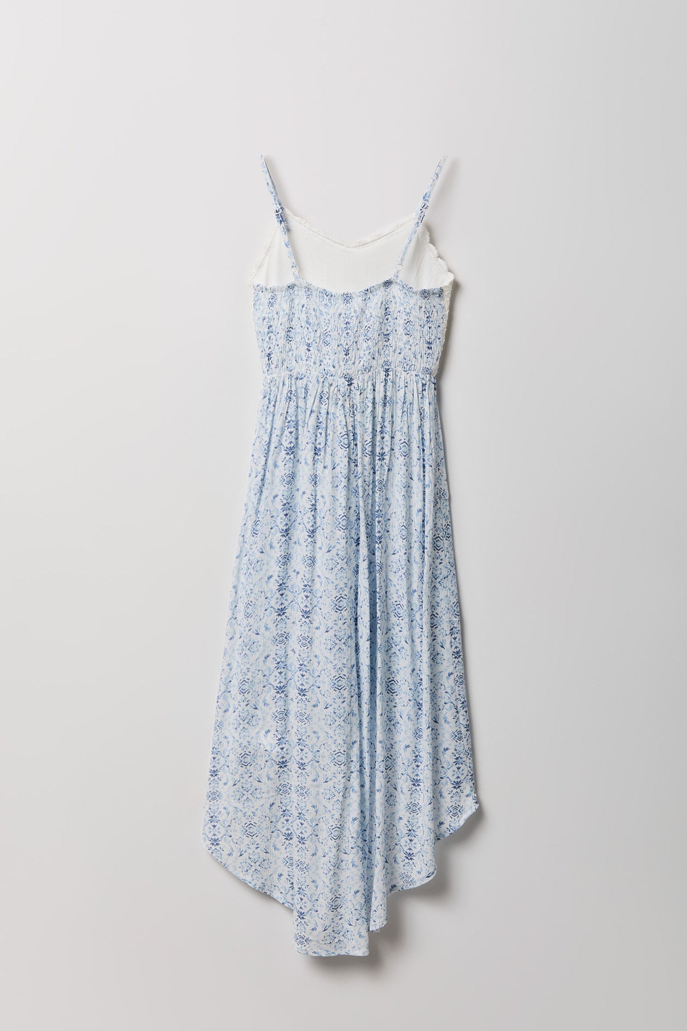 Girls Crochet High-Low Dress