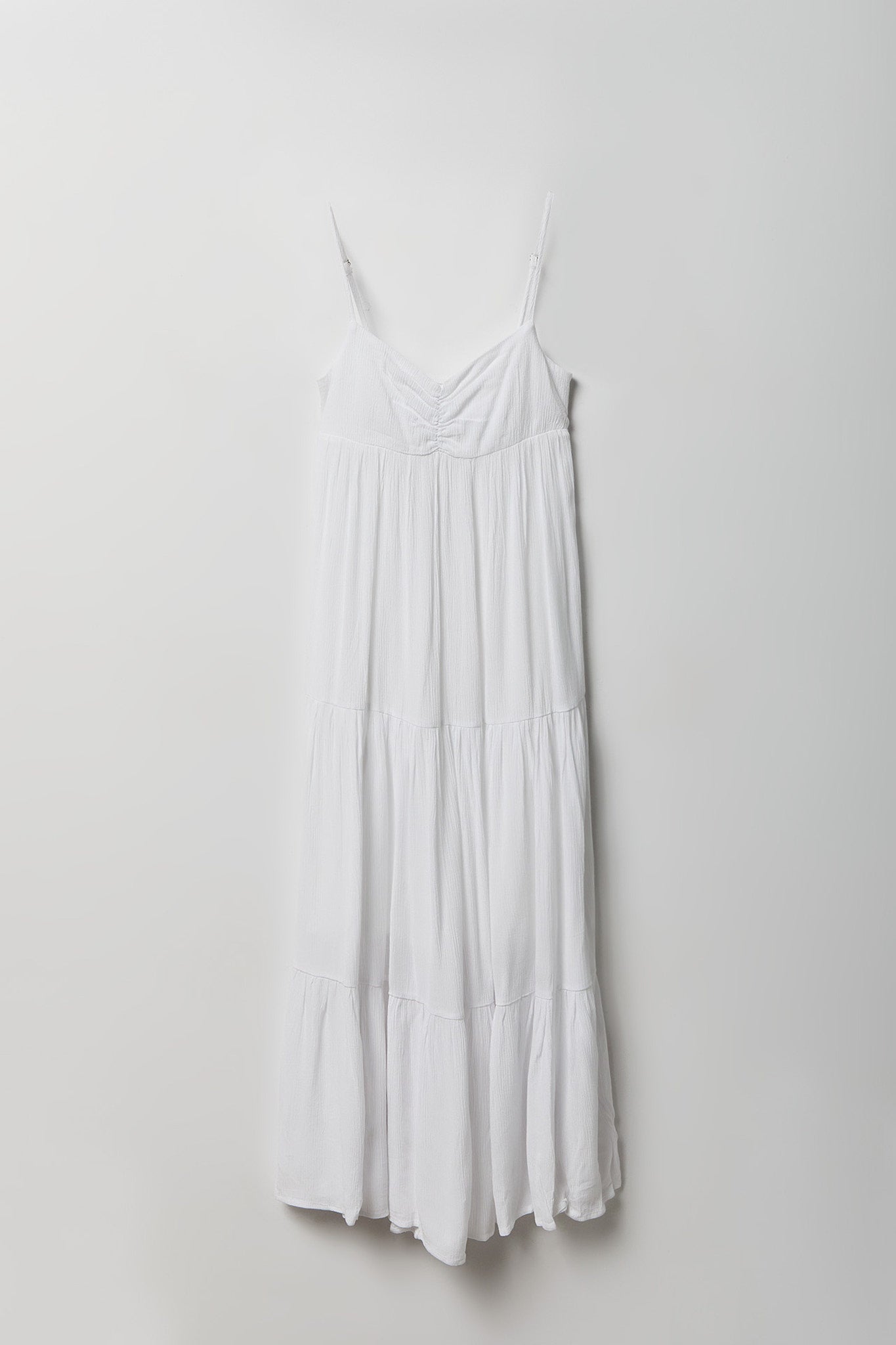 Girls Cinched Tiered Maxi Dress