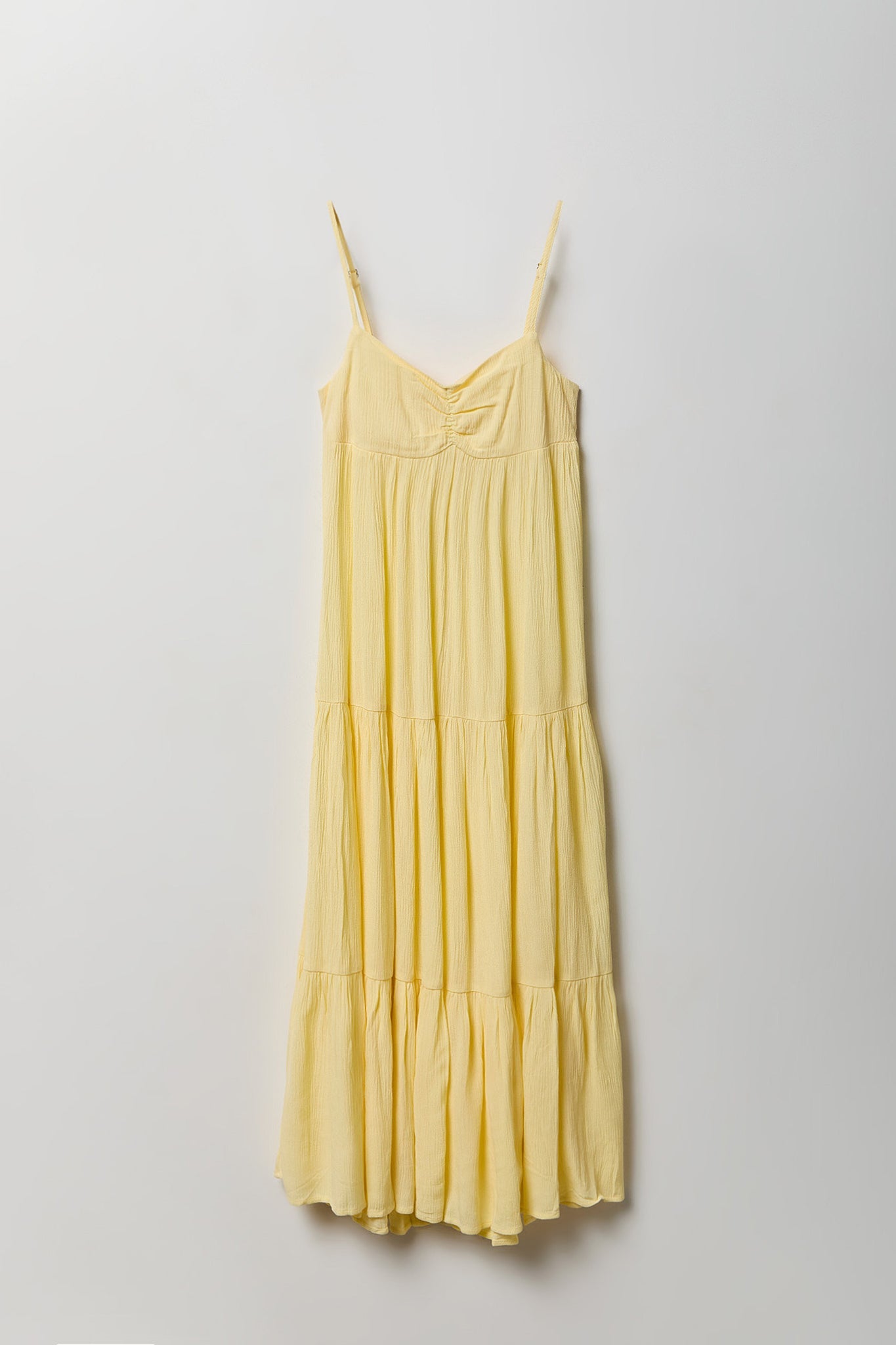 Girls Cinched Tiered Maxi Dress