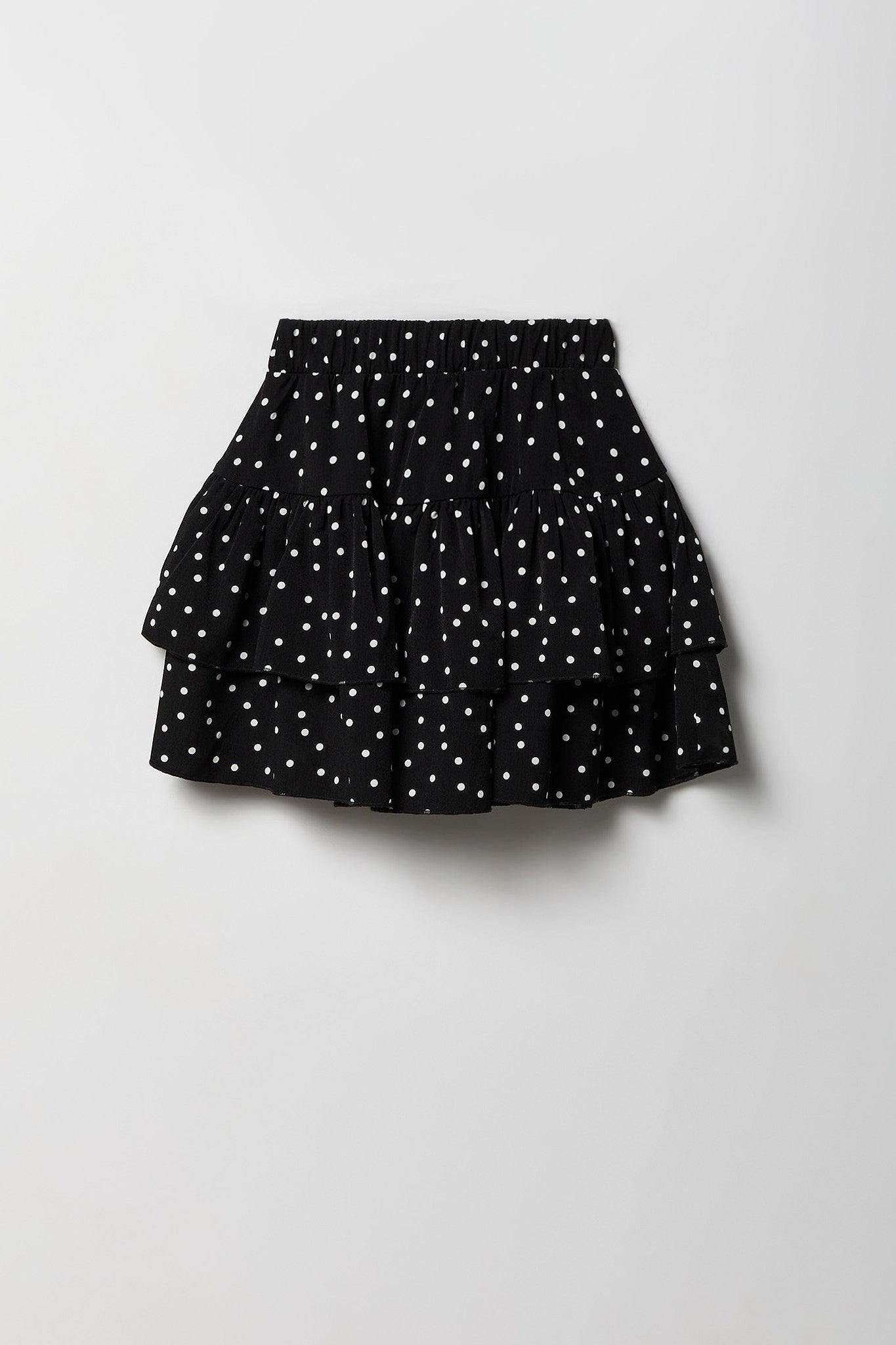Girls Graphic T-Shirt & Tiered Skort Set