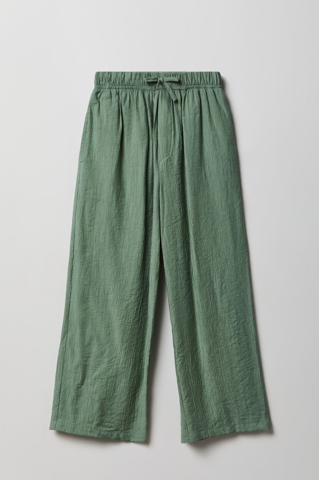 Girls Textured Button-Up Vest & Pant Set