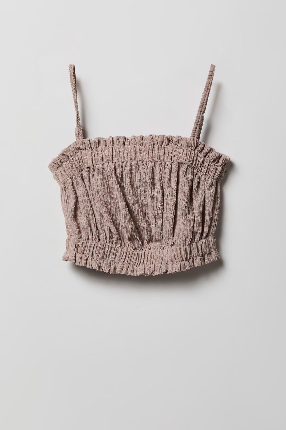 Girls Textured Tank & Pant Set