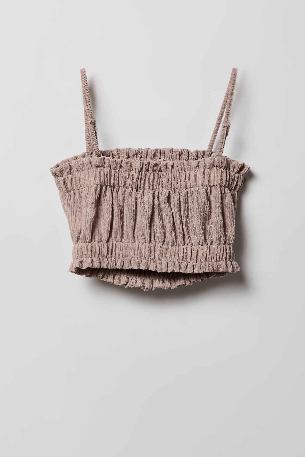 Girls Textured Tank & Pant Set
