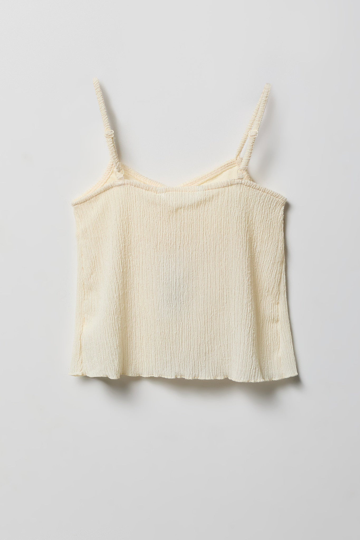 Girls Textured Tank & Skirt Set