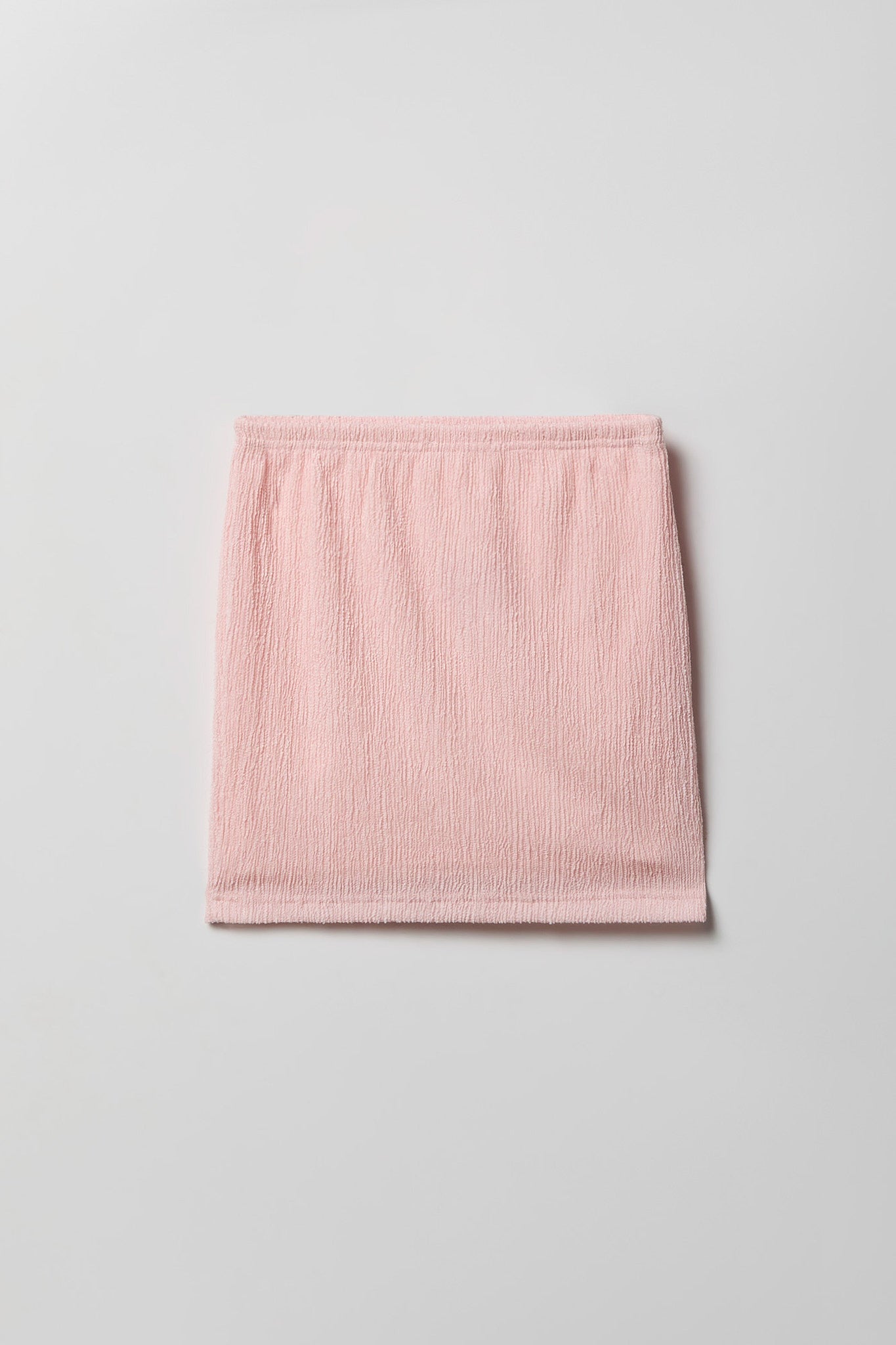 Girls Textured Tank & Skirt Set