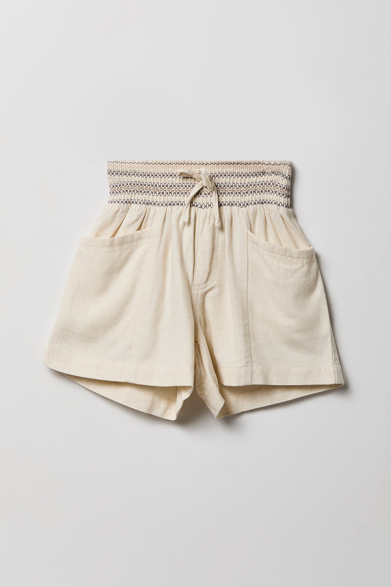 Girls Linen-Blend Short