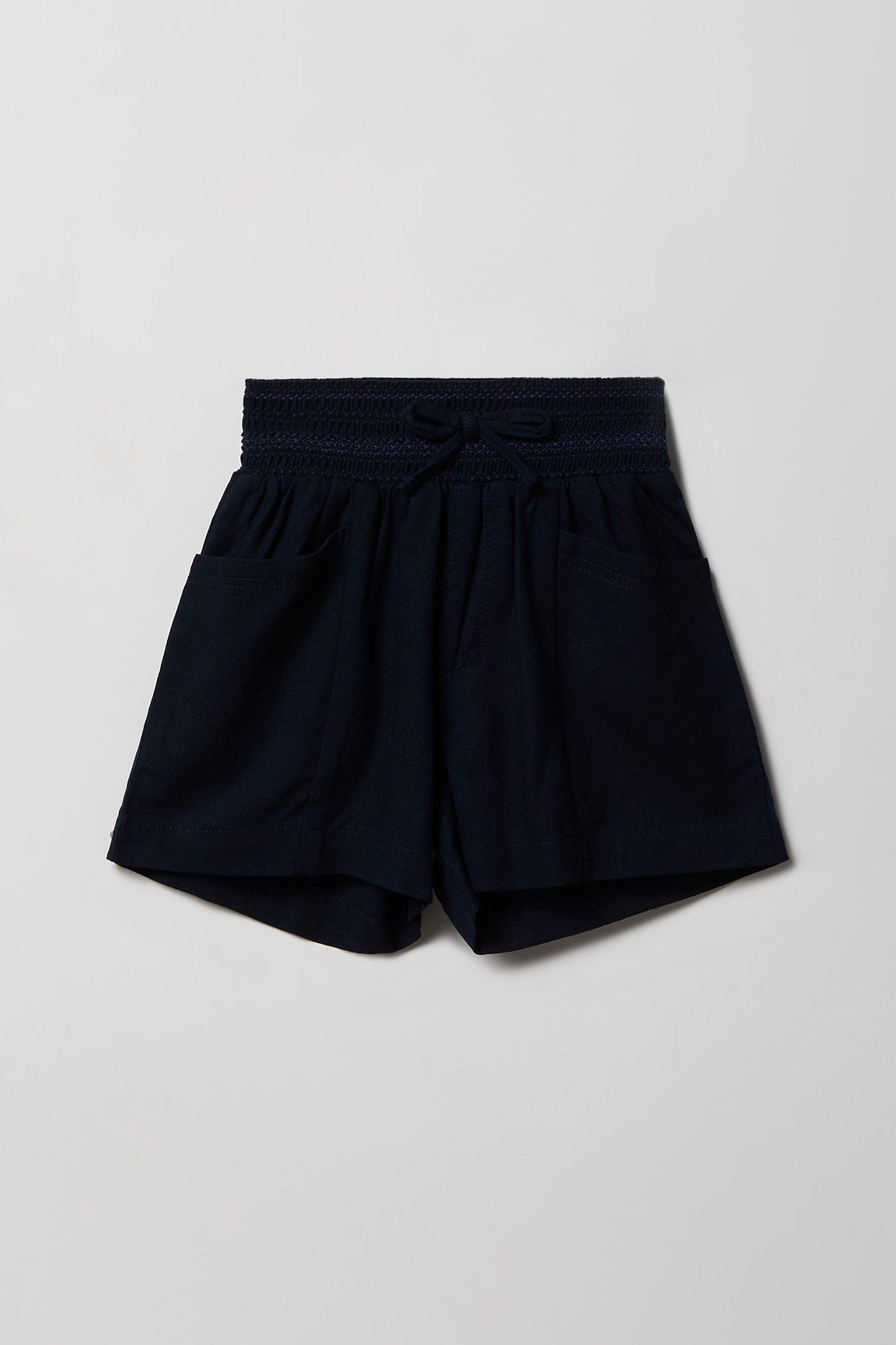 Girls Linen-Blend Short