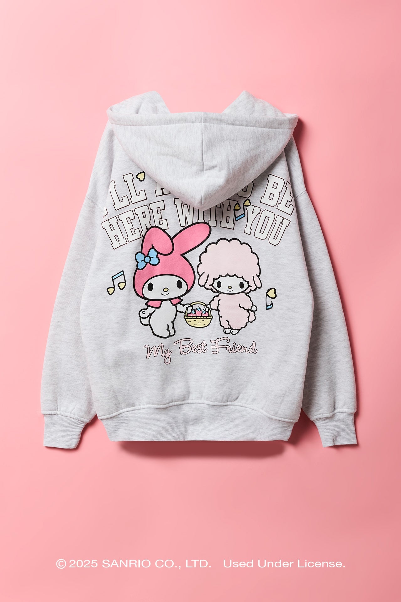My Melody™ Girls Puff Print Fleece Hoodie