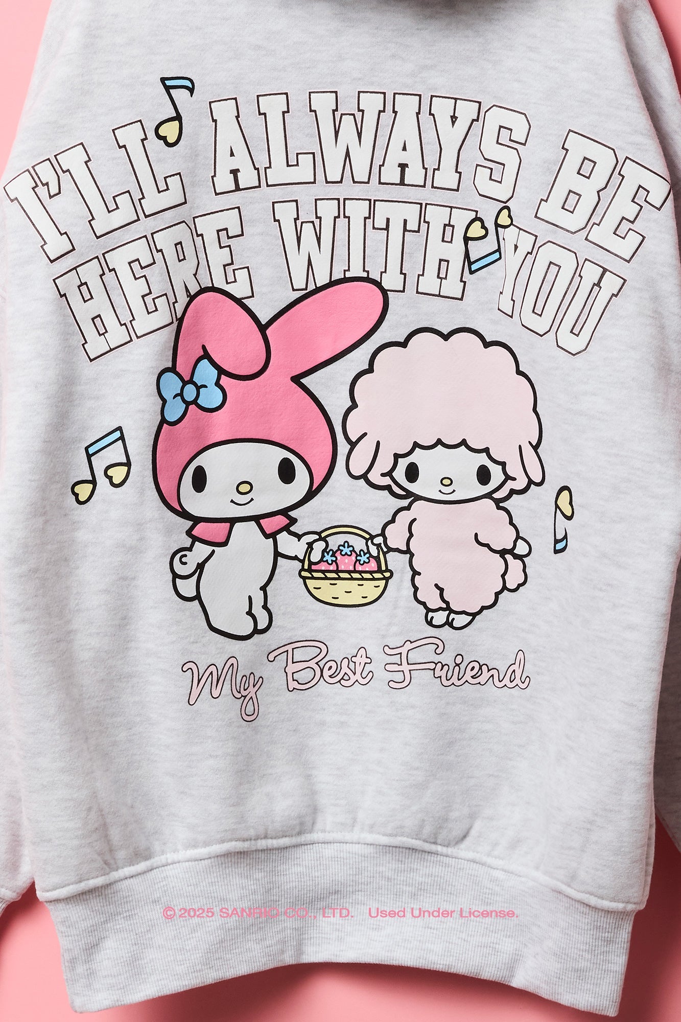 My Melody™ Girls Puff Print Fleece Hoodie