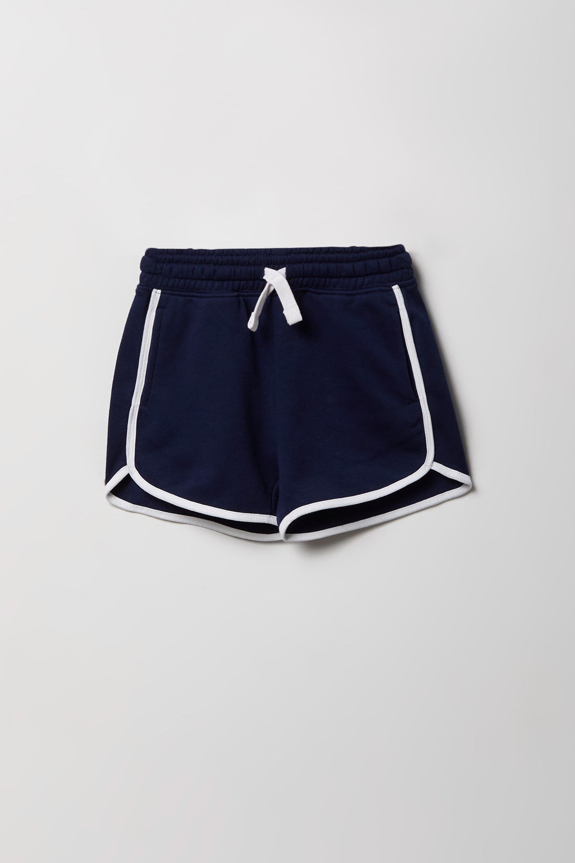 Girls Luxe French Terry Active Dolphin Short